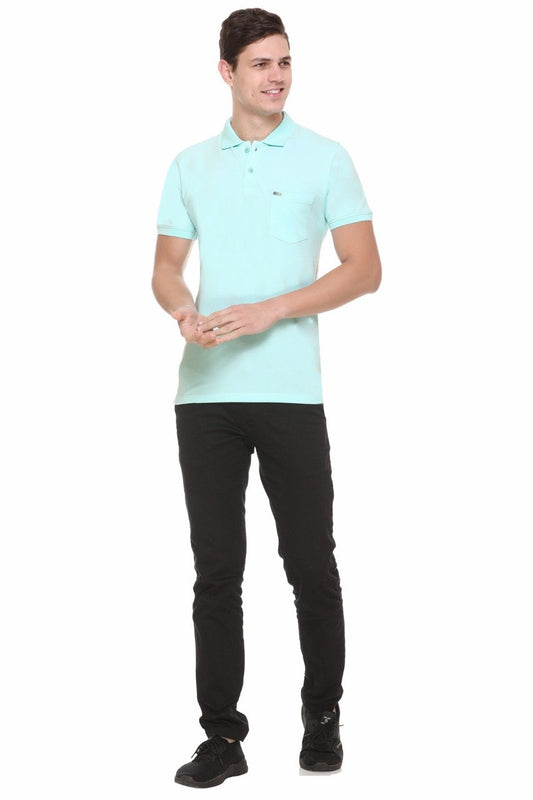 Premium Cotton Classic Polo T-Shirt With Pocket