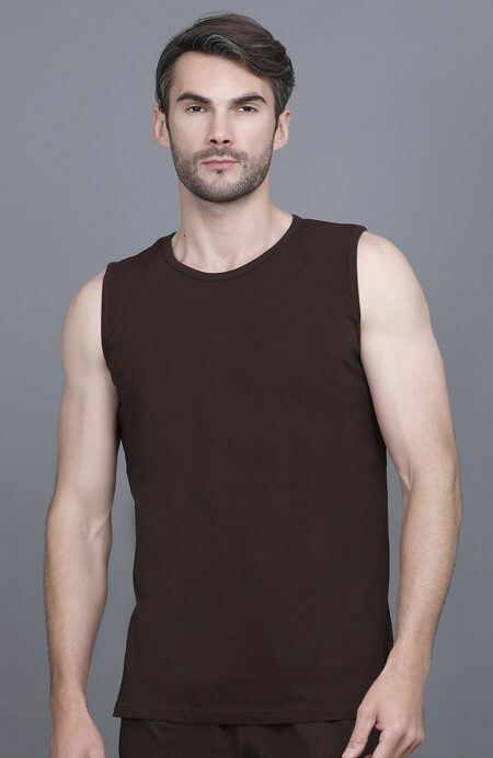 Coffee Gym Vest Men Sleeveless T-Shirt