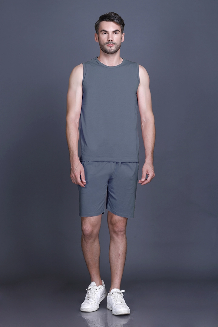 Powder Blue Coord Sets Men Sando Set