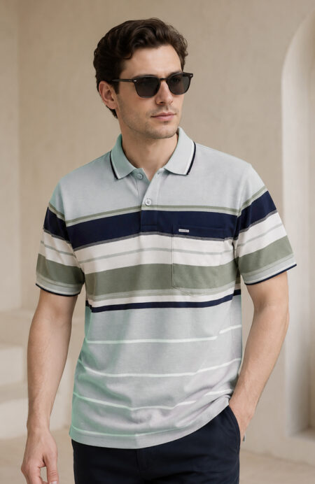 Pista Half Sleeve Polo T-Shirt for Men